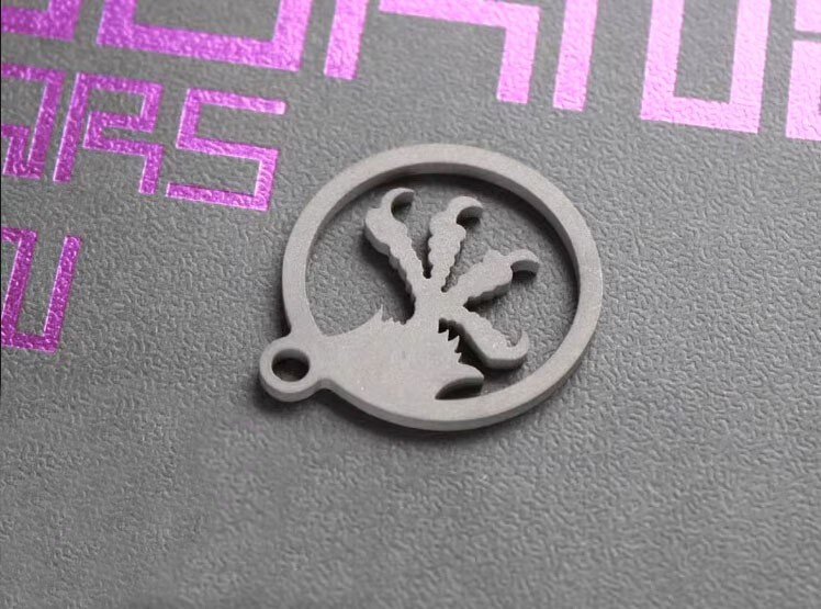 TC4 EDC Titanium Alloy Keychain Necklace PIN Pendant Backpack Decorative Tool