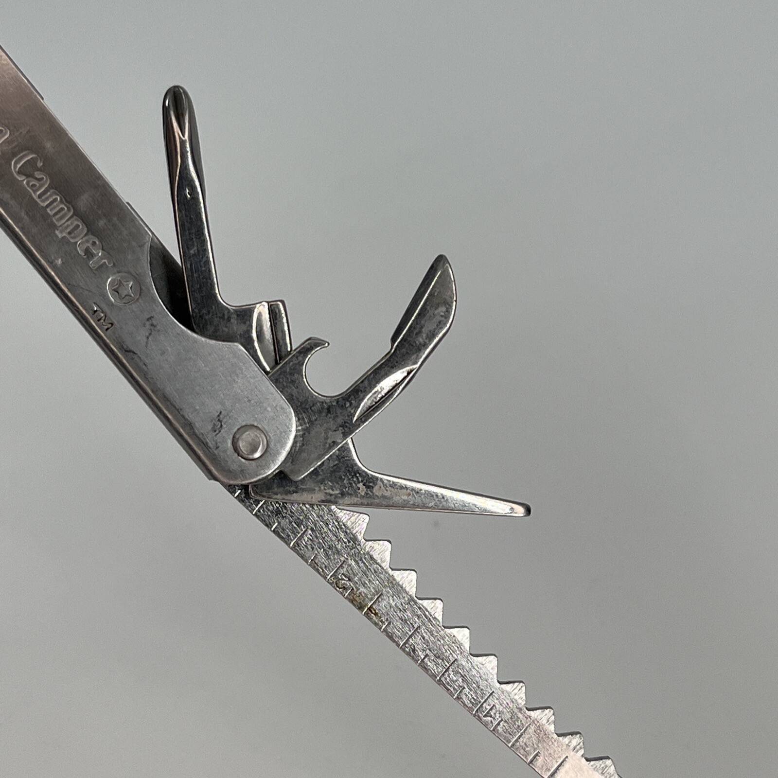 American Camper Stainless Steel 13 In 1 Multi Tool Pliers with Brown Sheath