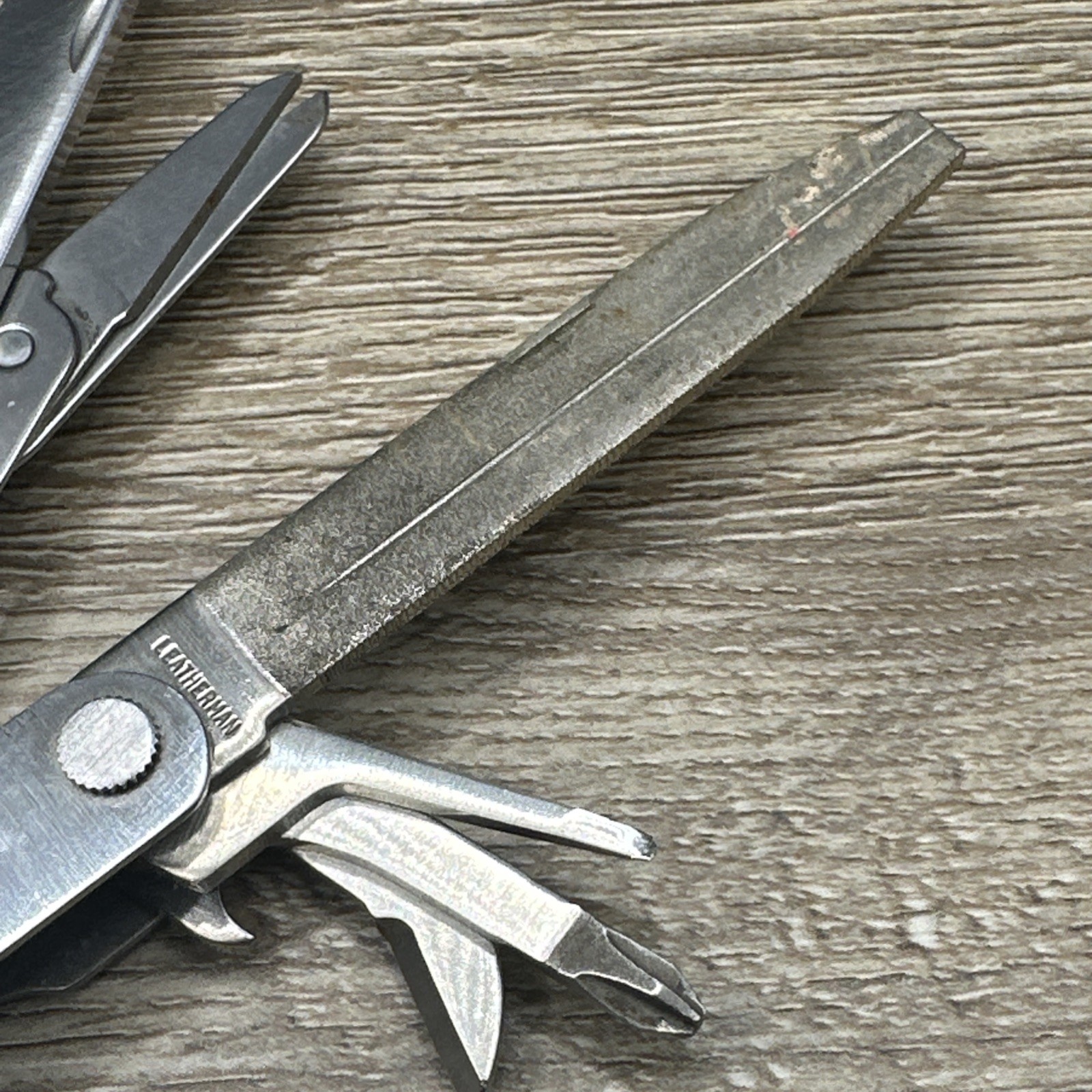 Vintage Original Leatherman Multi Tool With Scissors Stainless Portland OR USA