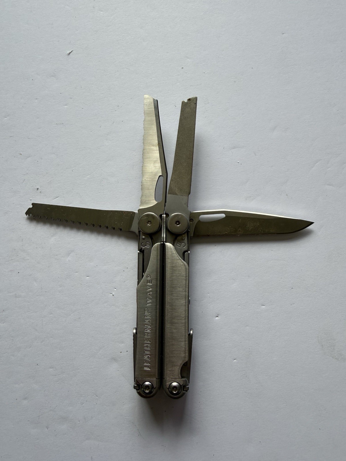 Leatherman Wave Plus Multi-Tool Great Condition w/Sheath