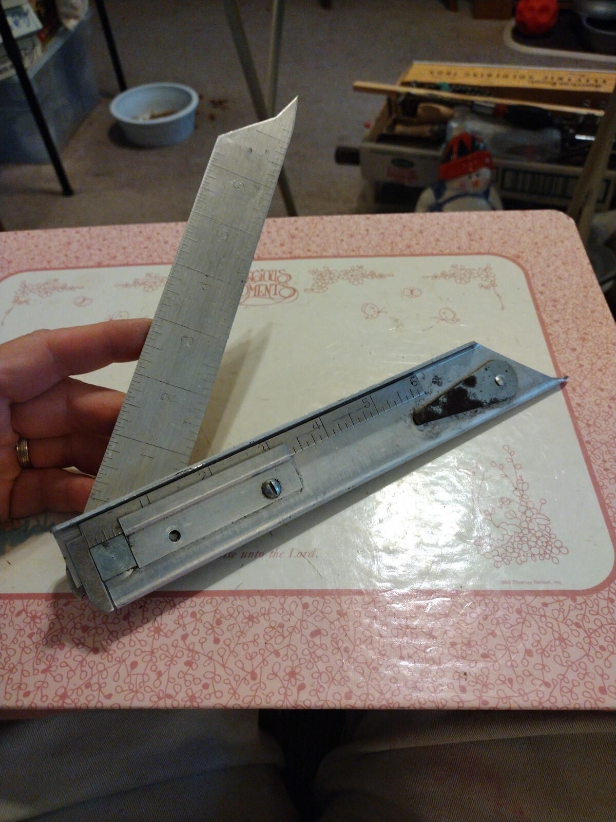 Multi Tool. Dent, Minn. Has A Ruler, Levels, Angle Measure