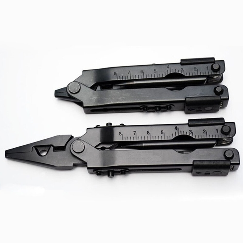 13 In1 Survival Multi Tool Plier Outdoor Portable Compact Pocket Stainless Steel