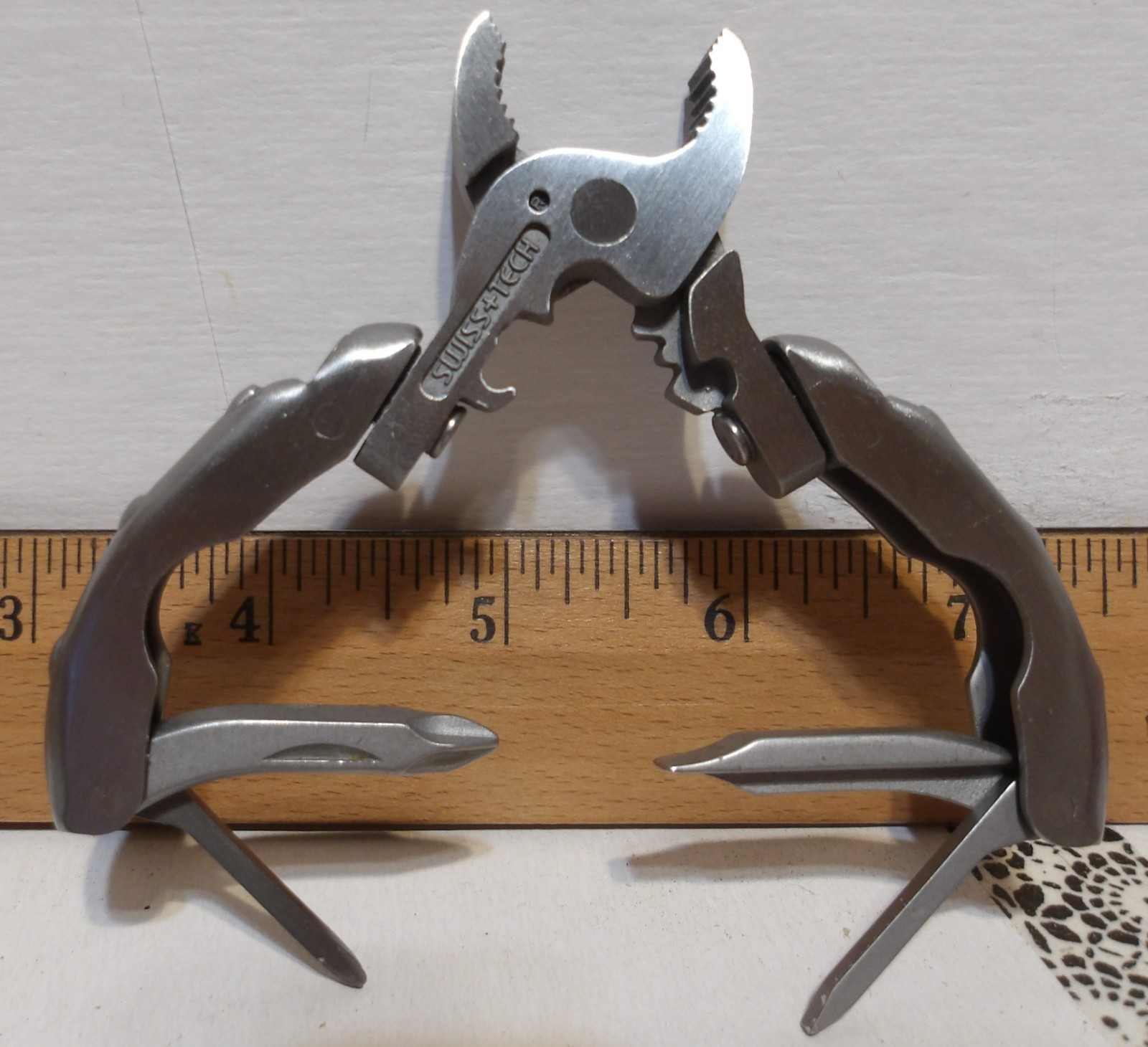 Swiss+Tech Micro Plus EX 9 In 1 Portable Mini Pocket Multi-Tool Collectible