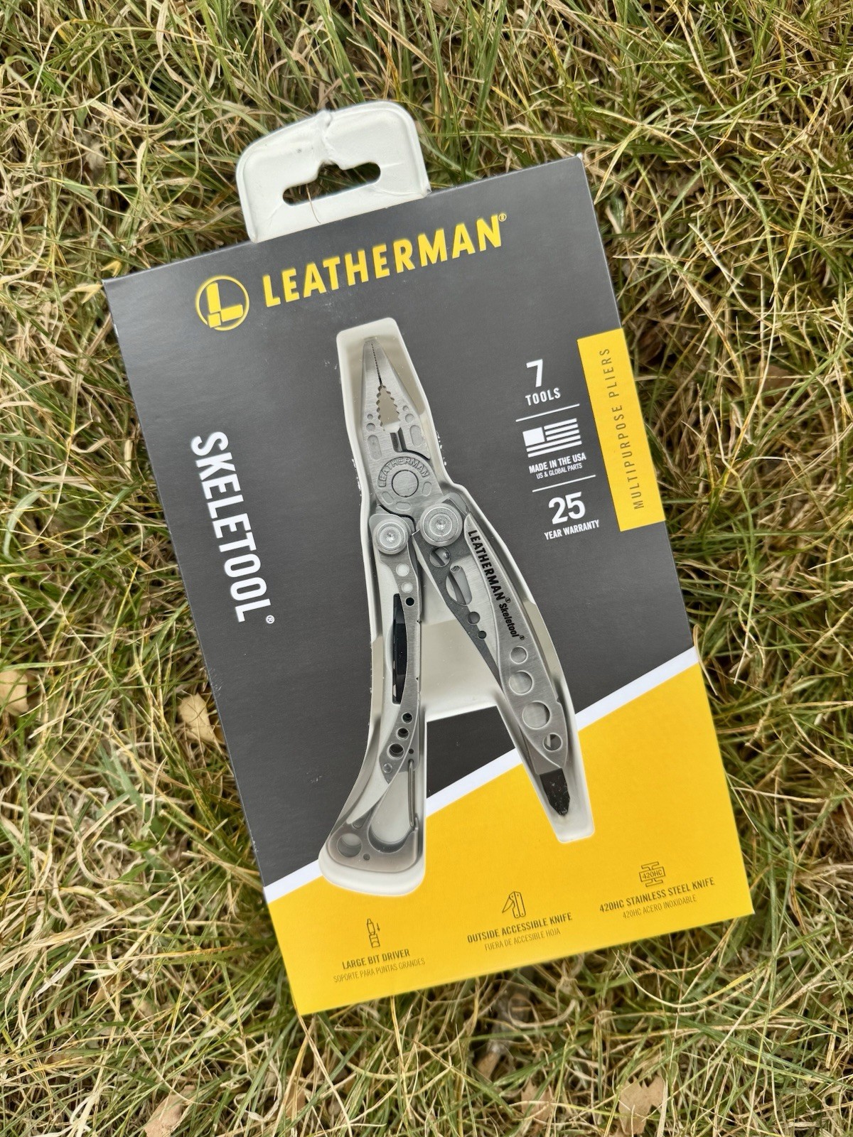 LEATHERMAN SKELETOOL stainless 7 tools multi-tool NIB