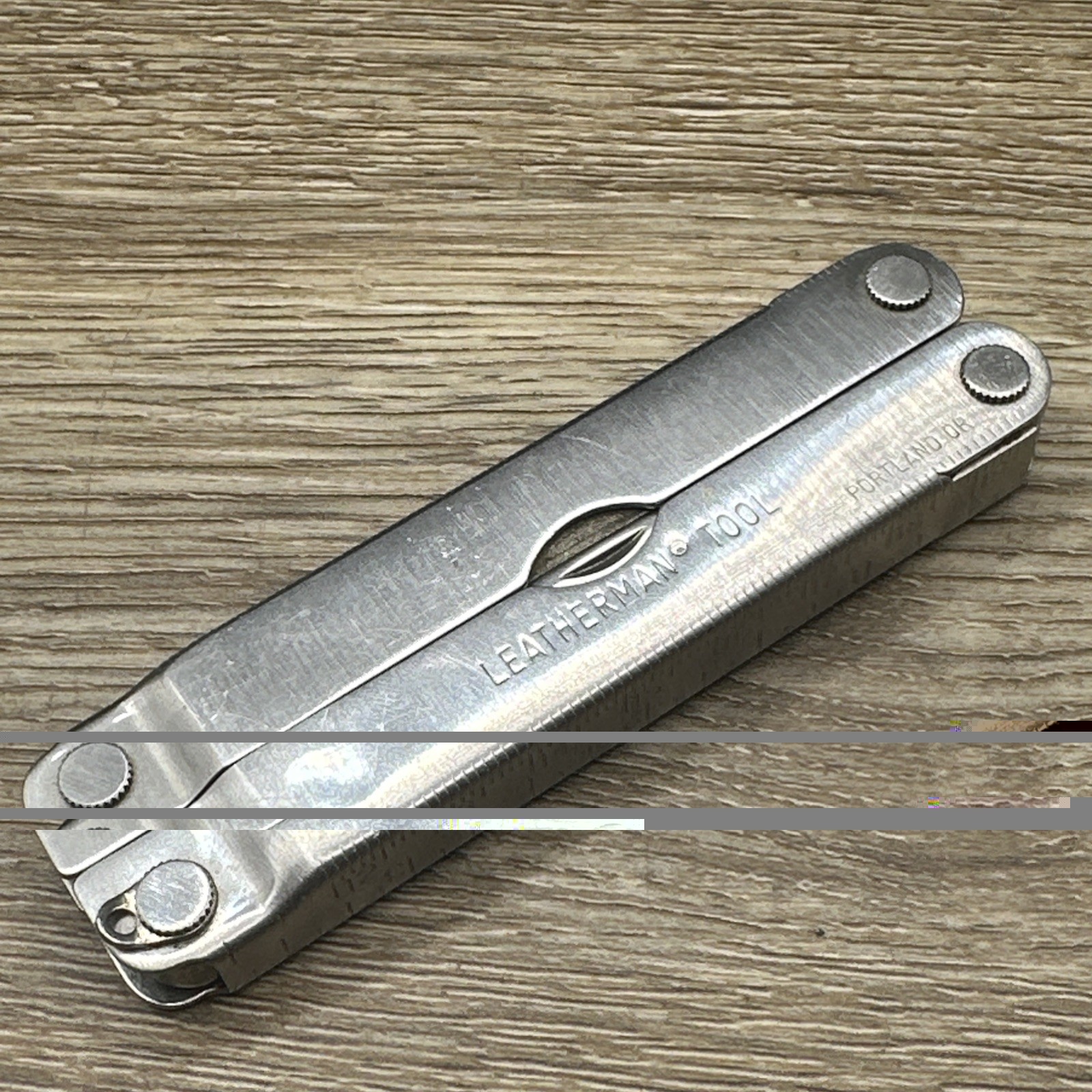 Vintage Original Leatherman Multi Tool With Scissors Stainless Portland OR USA