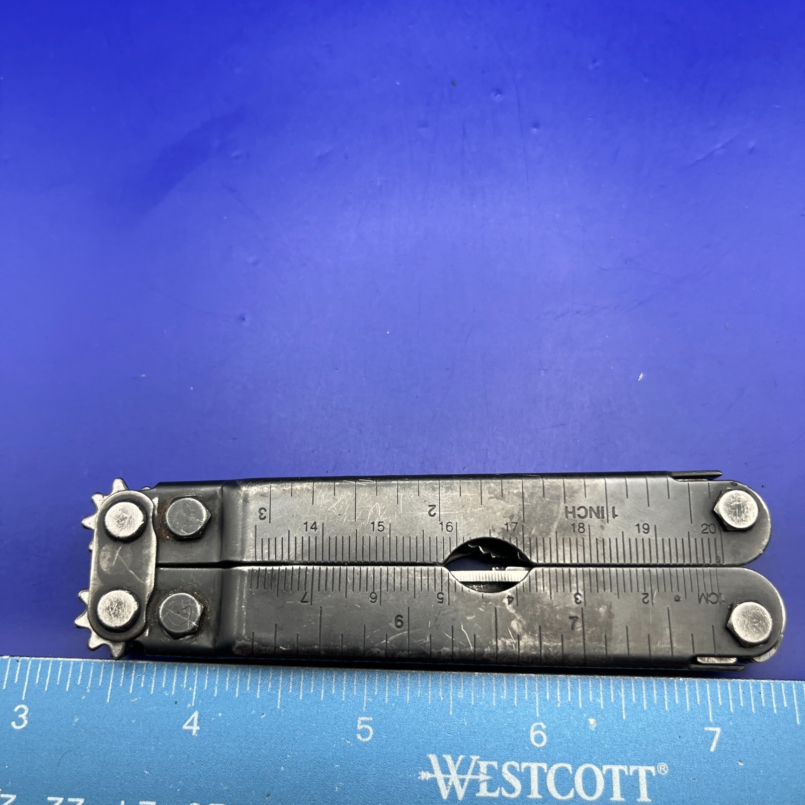 Vintage SOG Power Plier Multi Tool Black Oxide