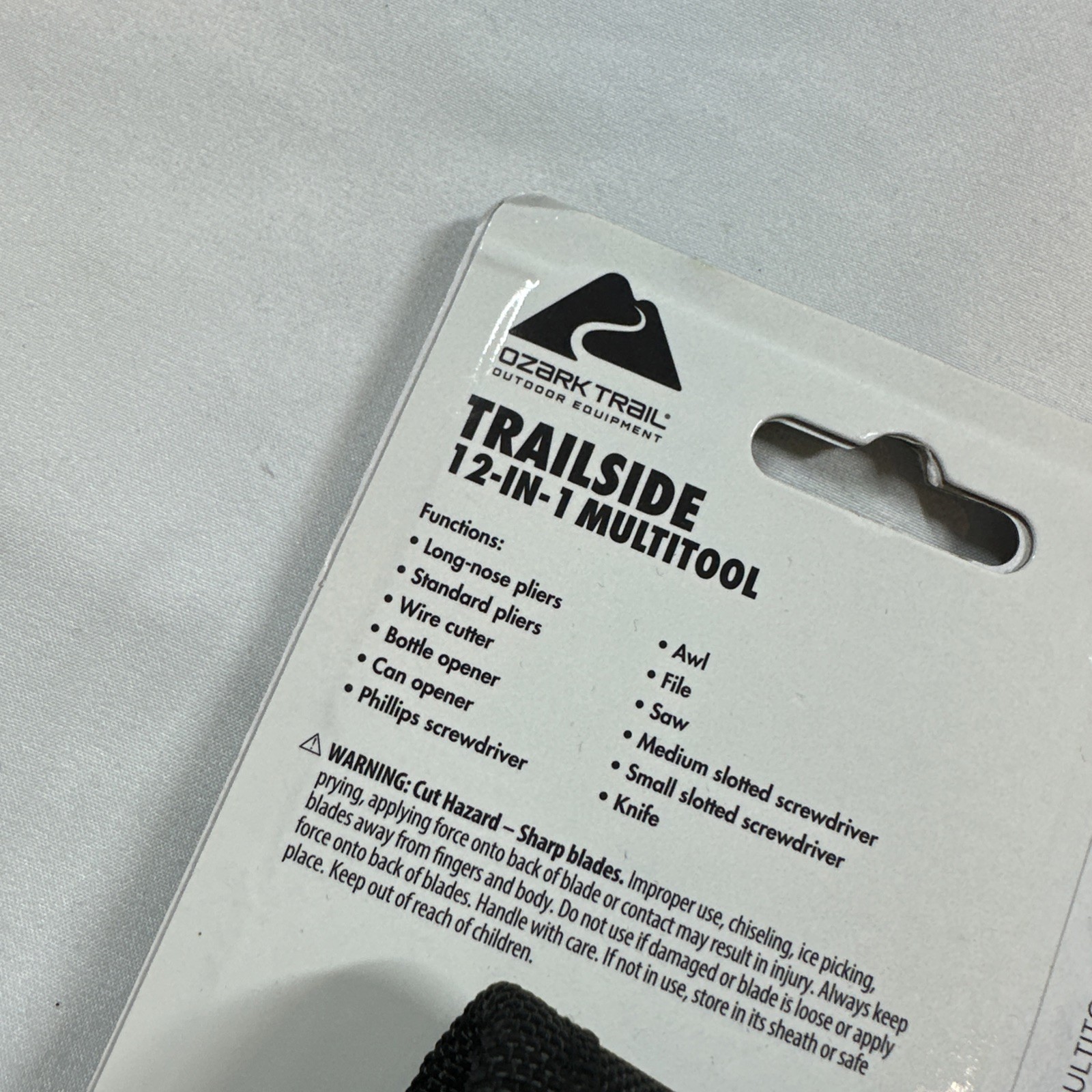 Ozark Trail 12-In-1 Multi-Tool Sheath File Saw Screwdriver New