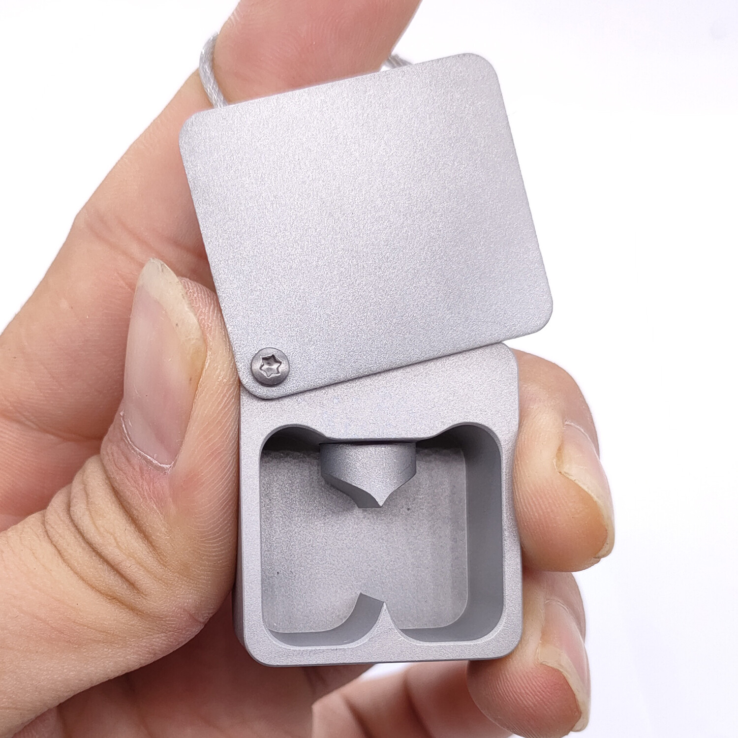 Creativity Pill Separator Keychain Cutter Portable Pill Slicer Pill Tool Blade