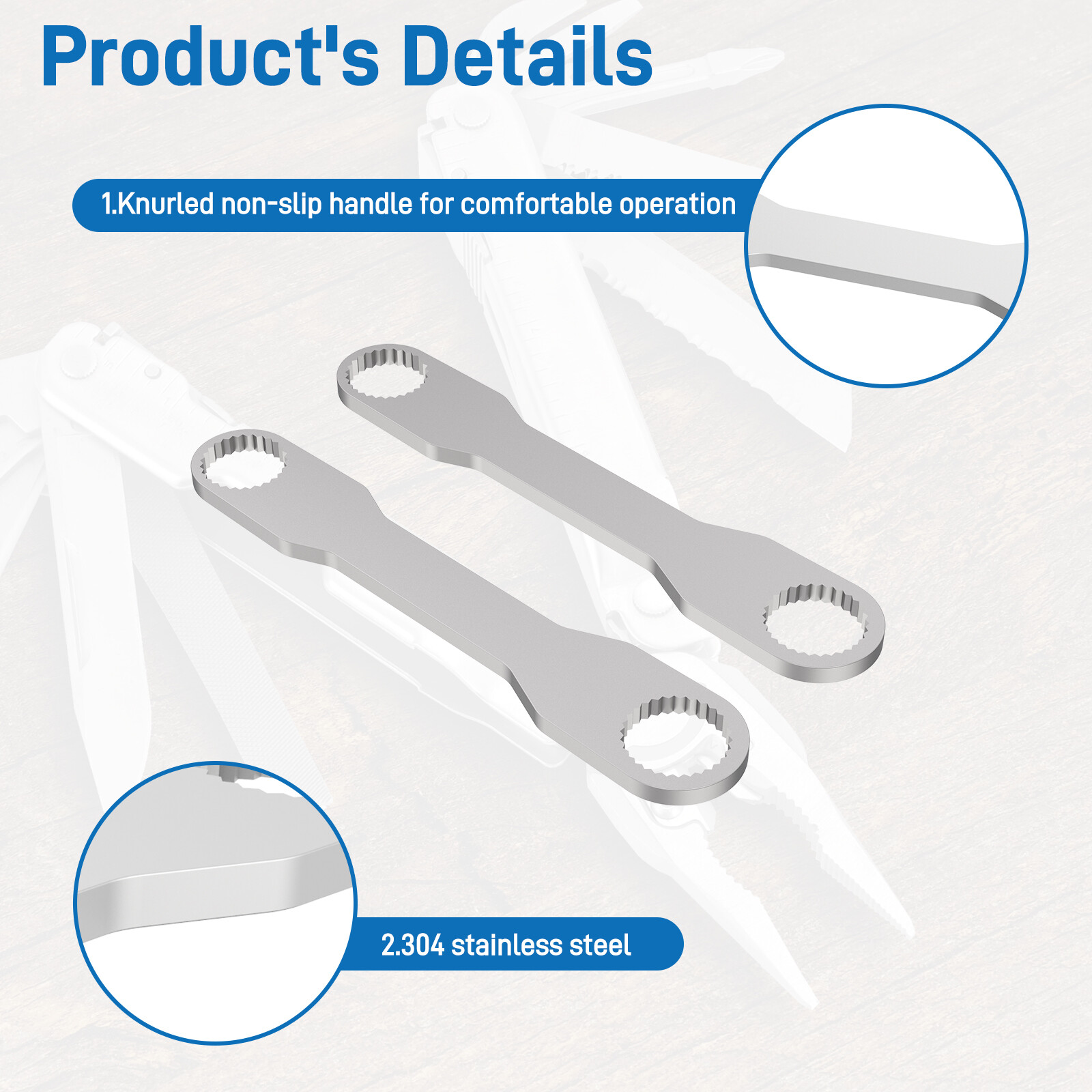 For Leatherman Wrench Parse Tool Multitool Spanner Kit Disassembly Tool Ver.1.0