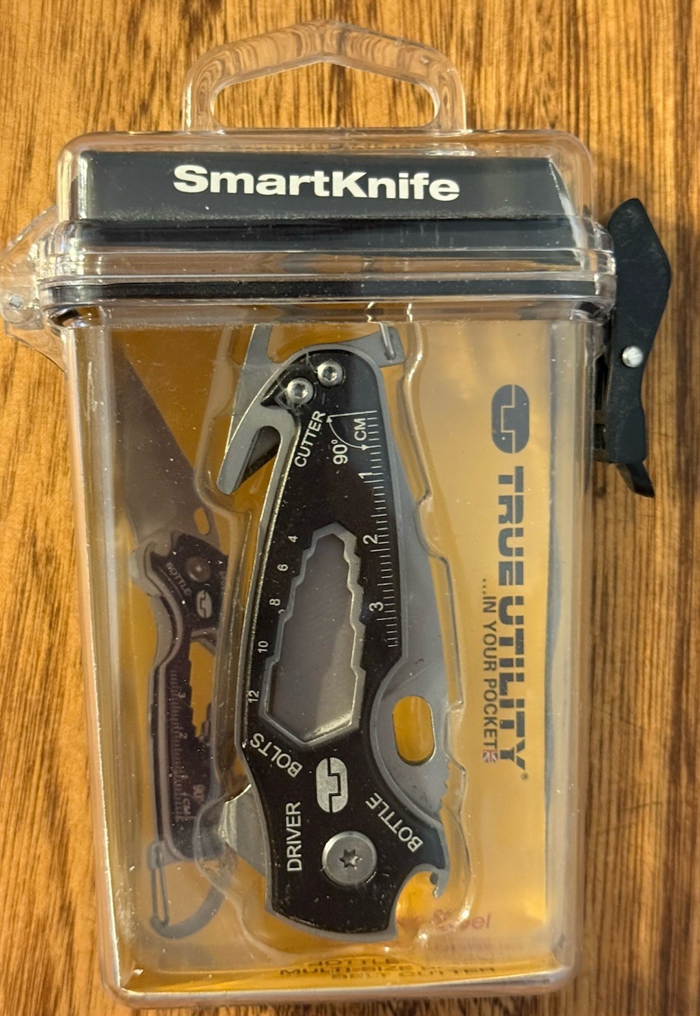 New True Utility TU573 SmartKnife Multi Tool Black Oxidized Pocket Knife