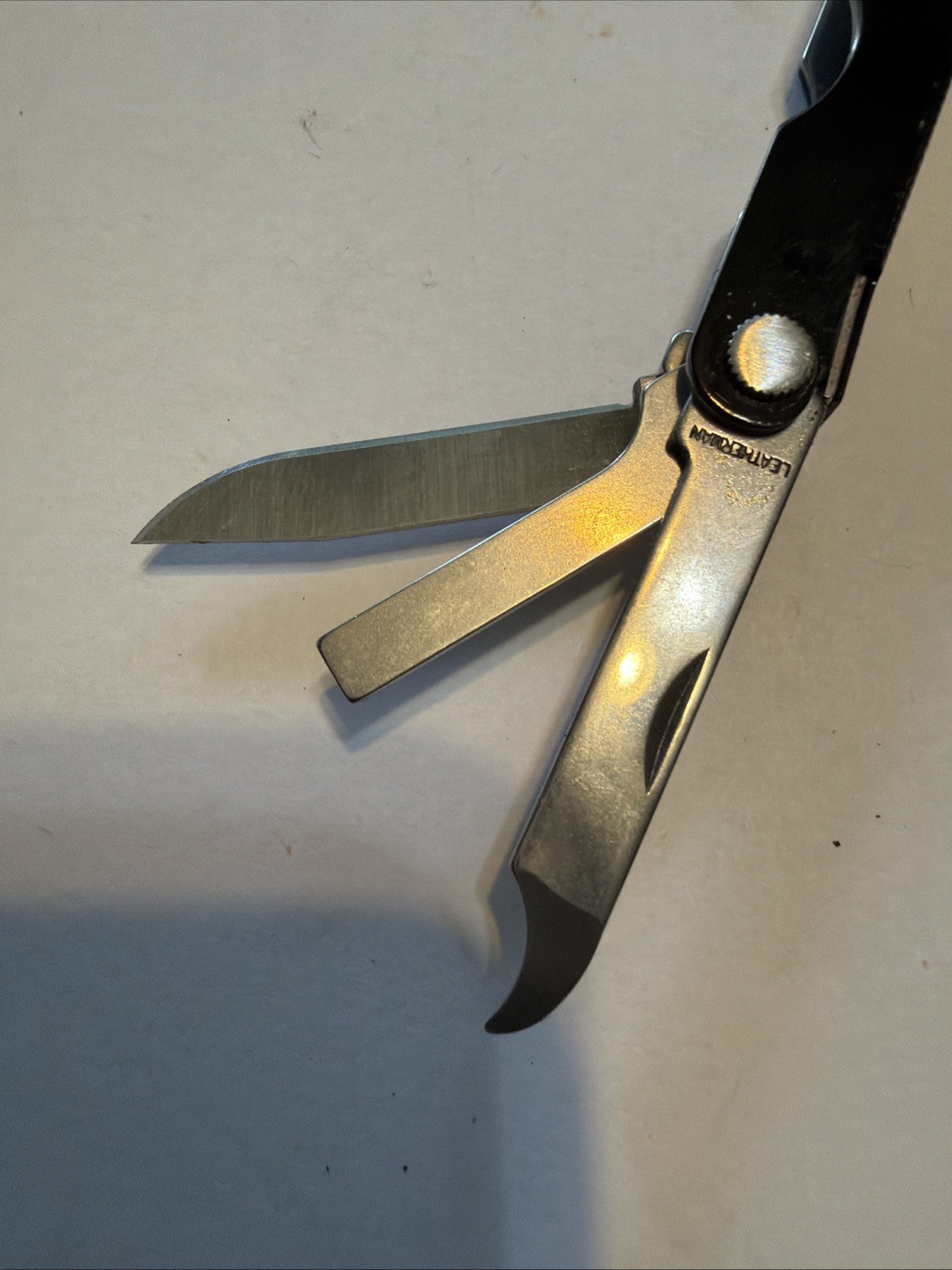 Leatherman Micra Multi-Tool Stainless Steel Blade Knife, Scissors, Key Ring