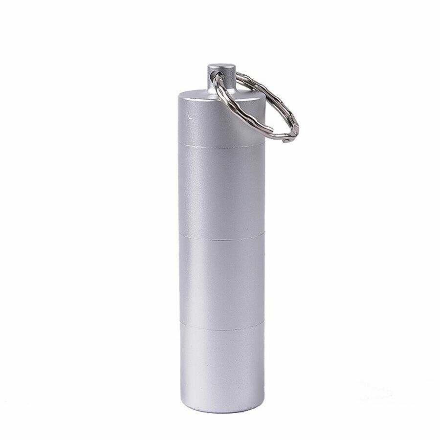 Aluminum Multi-layer Medicine Survival Waterproof Pill Storage Container Box EDC