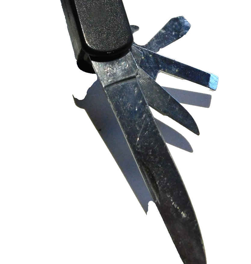 Vintage Handyman Club of America Stainless Steel Multitool 9 Functions