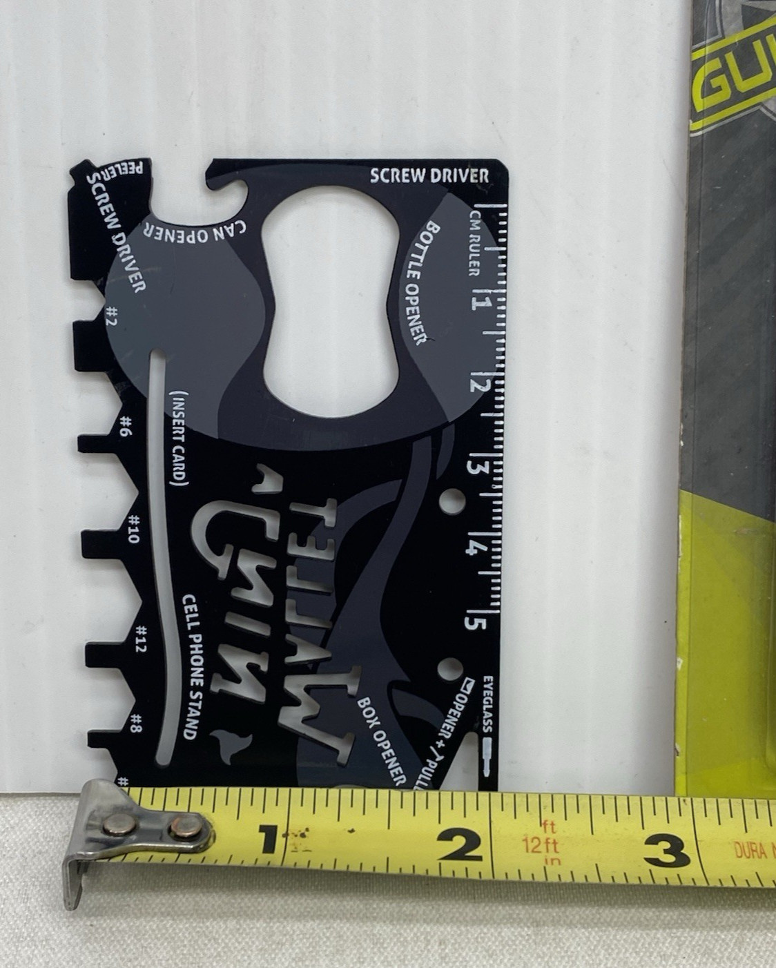 Guidesman Multi Tool Survival Card Camp Fish Hike Climb 14-In-1 Gadget Gift