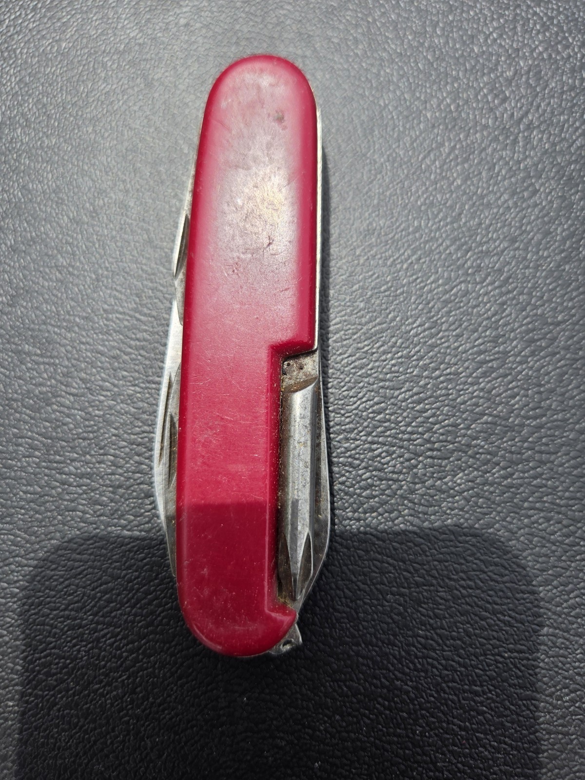 Barlow Solinge Multi-Tool Stainless Steel Straight Edge Red Plastic Pocket Knife