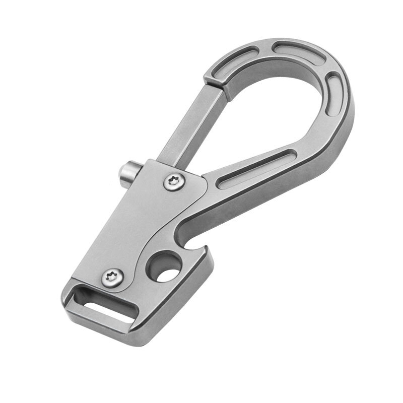 Titanium Alloy Keychain Bolt Action Key Pendant Outdoor Opener Portable Tool