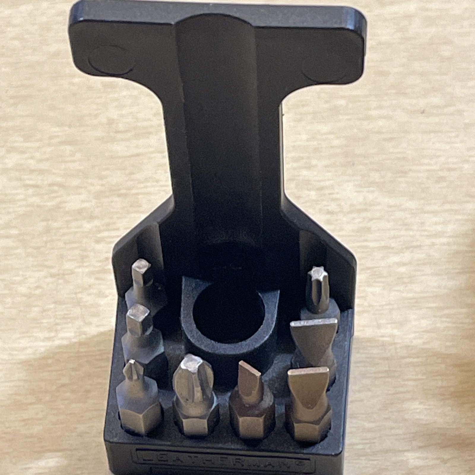 LEATHERMAN TOOL ADAPTER With Leather Sheath Holster 8 Bits USA