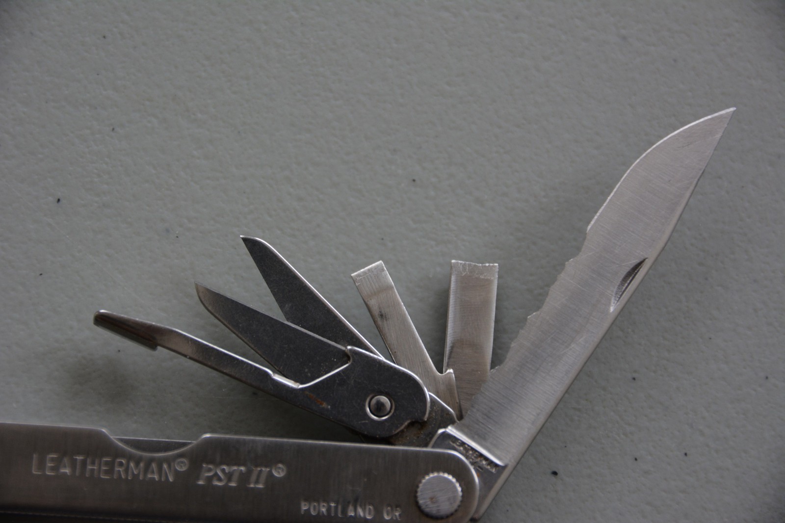 Vintage Original Leatherman Pocket Survival Tool PST ll Multi-Tool with Sheath