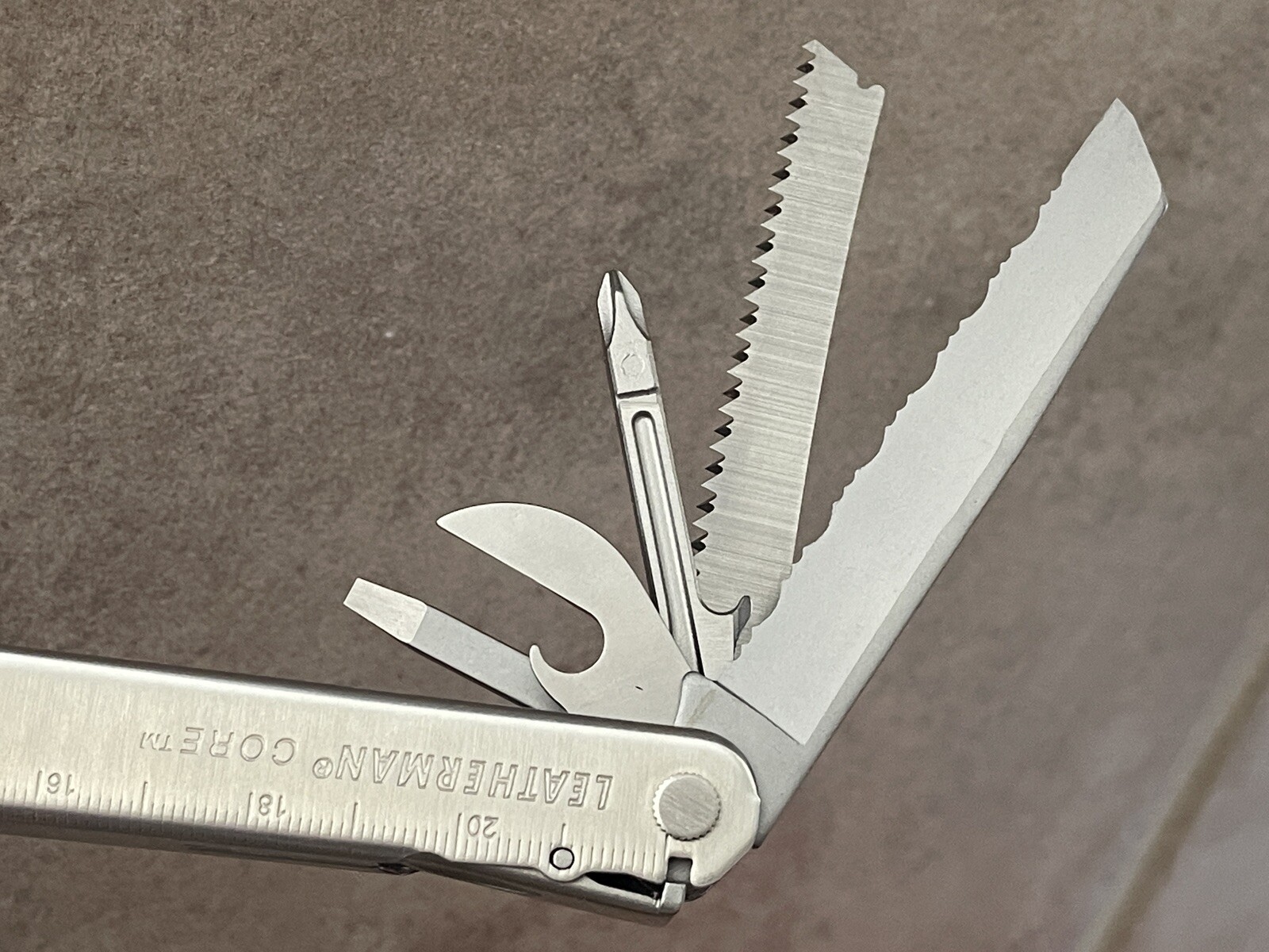 New, Leatherman Core multi tool w/ballistic nylon Sheath. Discontinued