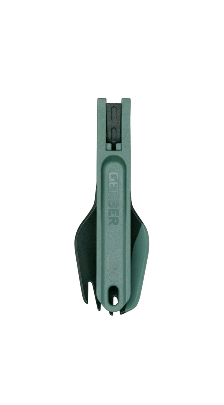 Gerber ComplEAT Folding Multi-Fork: 4.3 inch closed .. 7.4 inch open 0.58 OZ
