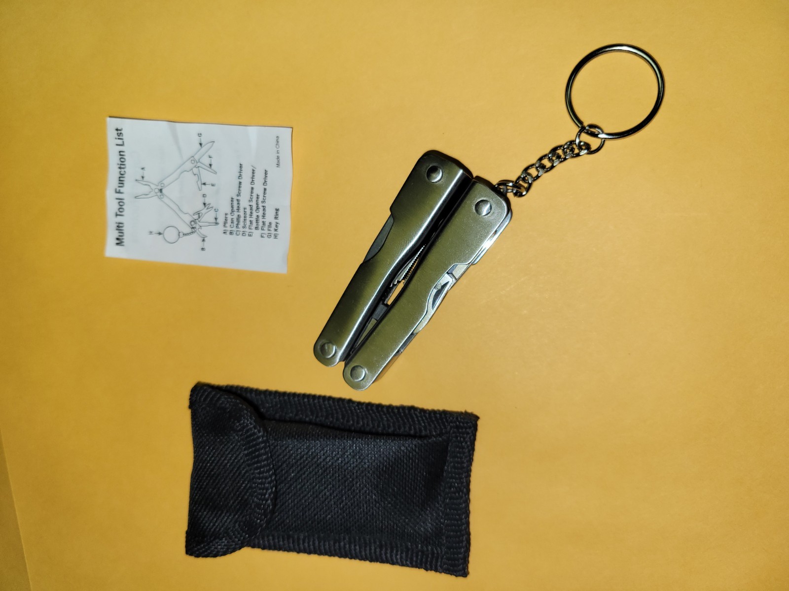 Multi-Tool – Stainless Steel like a toolbox full of functionality