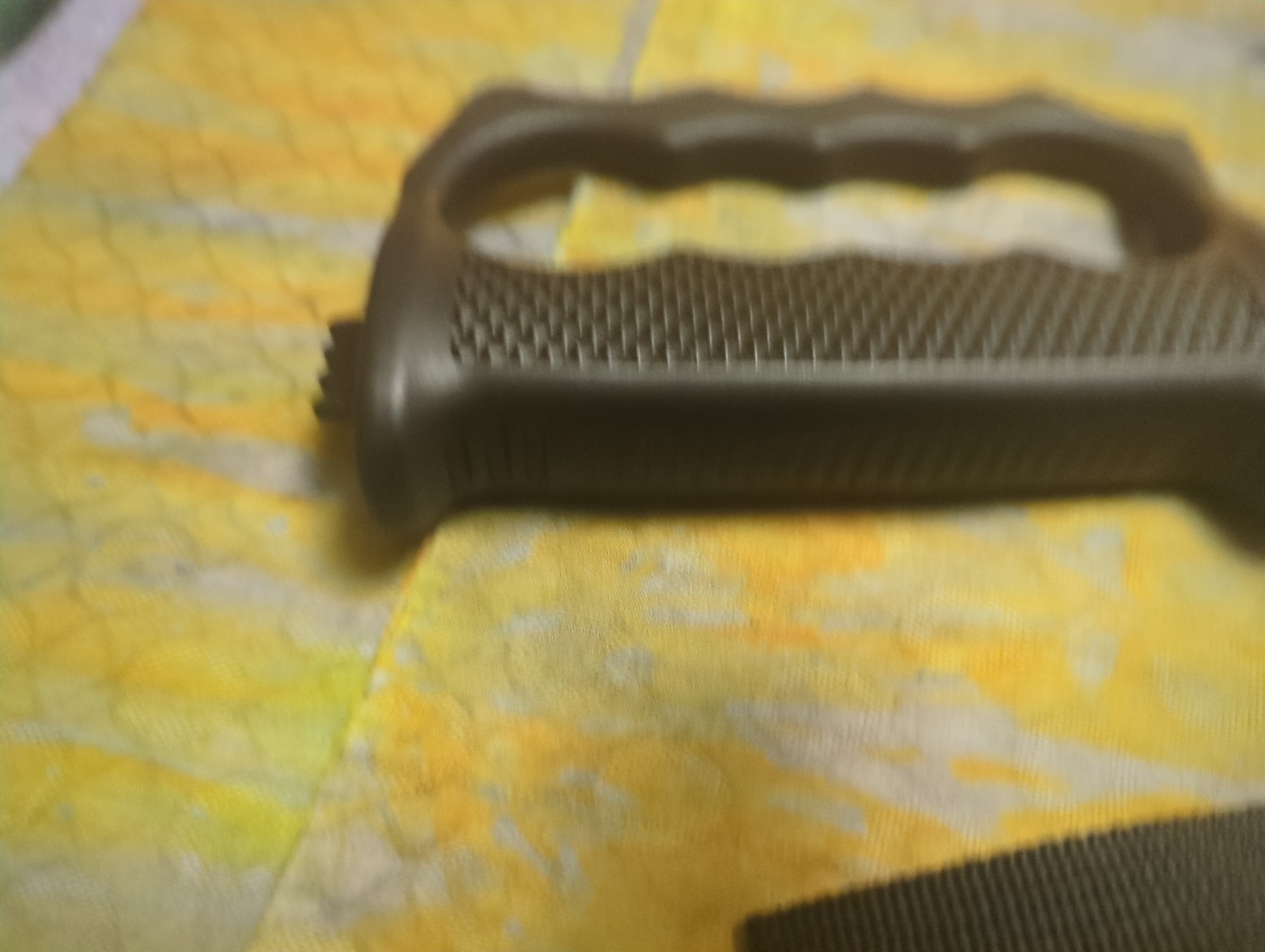 A Plastic Handle Survival Hunting Camping Knife With Fire Starter Glass,KPO17