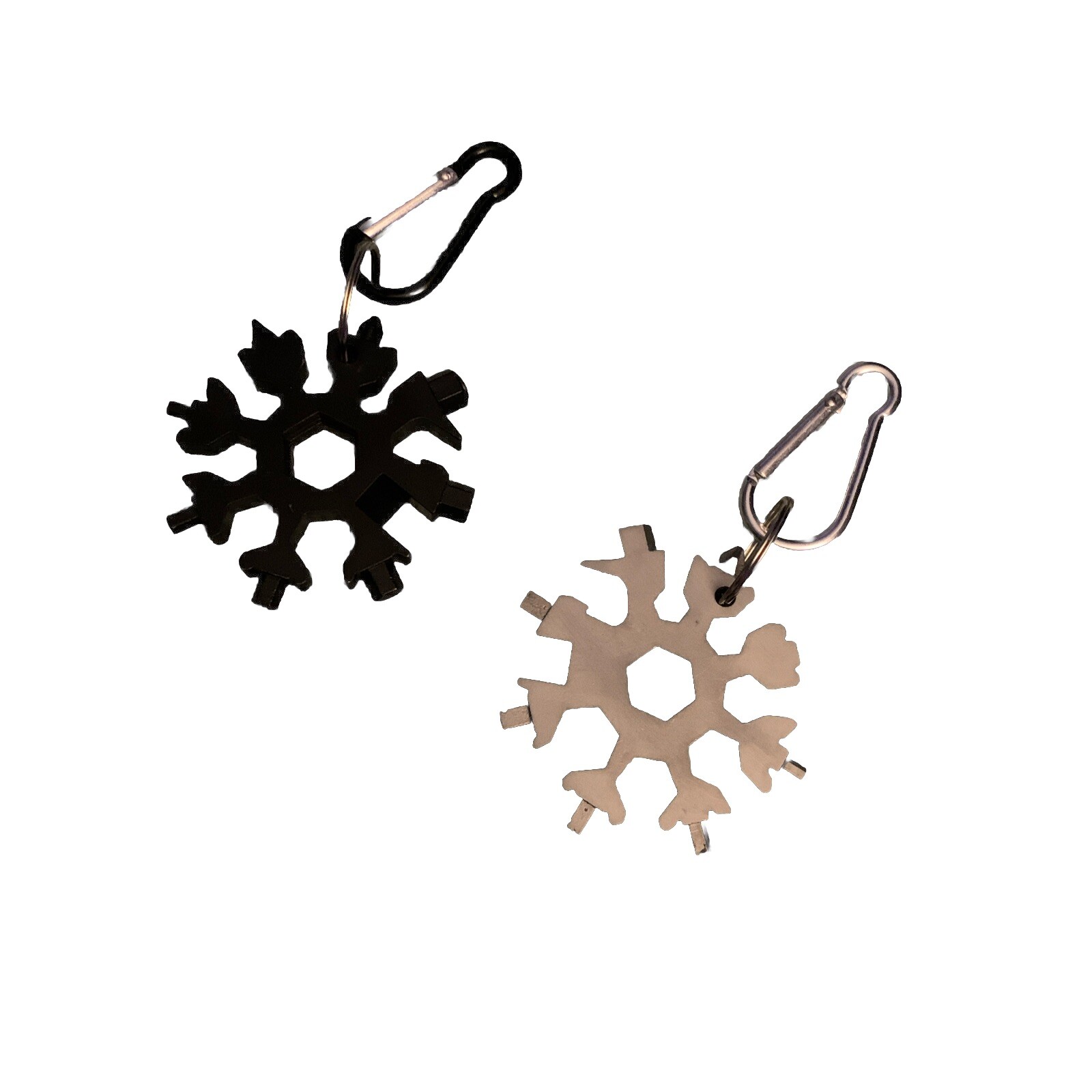 HEX Screwdriver KEYCHAIN Wrench Keyring 18in1 Multifunction Travel Tool NEW 2pk