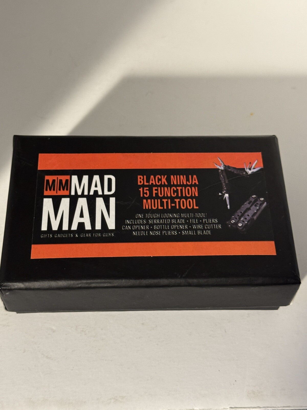 Mad Man BLACK NINJA 15 FUNCTION Multi-Tool SHIPS SAME DAY