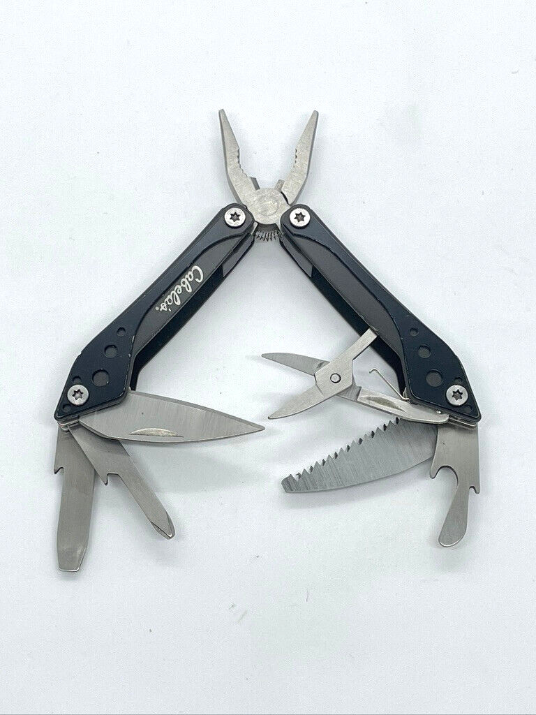 Cabelas 7-in-1 Mini Multi-Tool Pliers Knife With or Without Case Various Colors