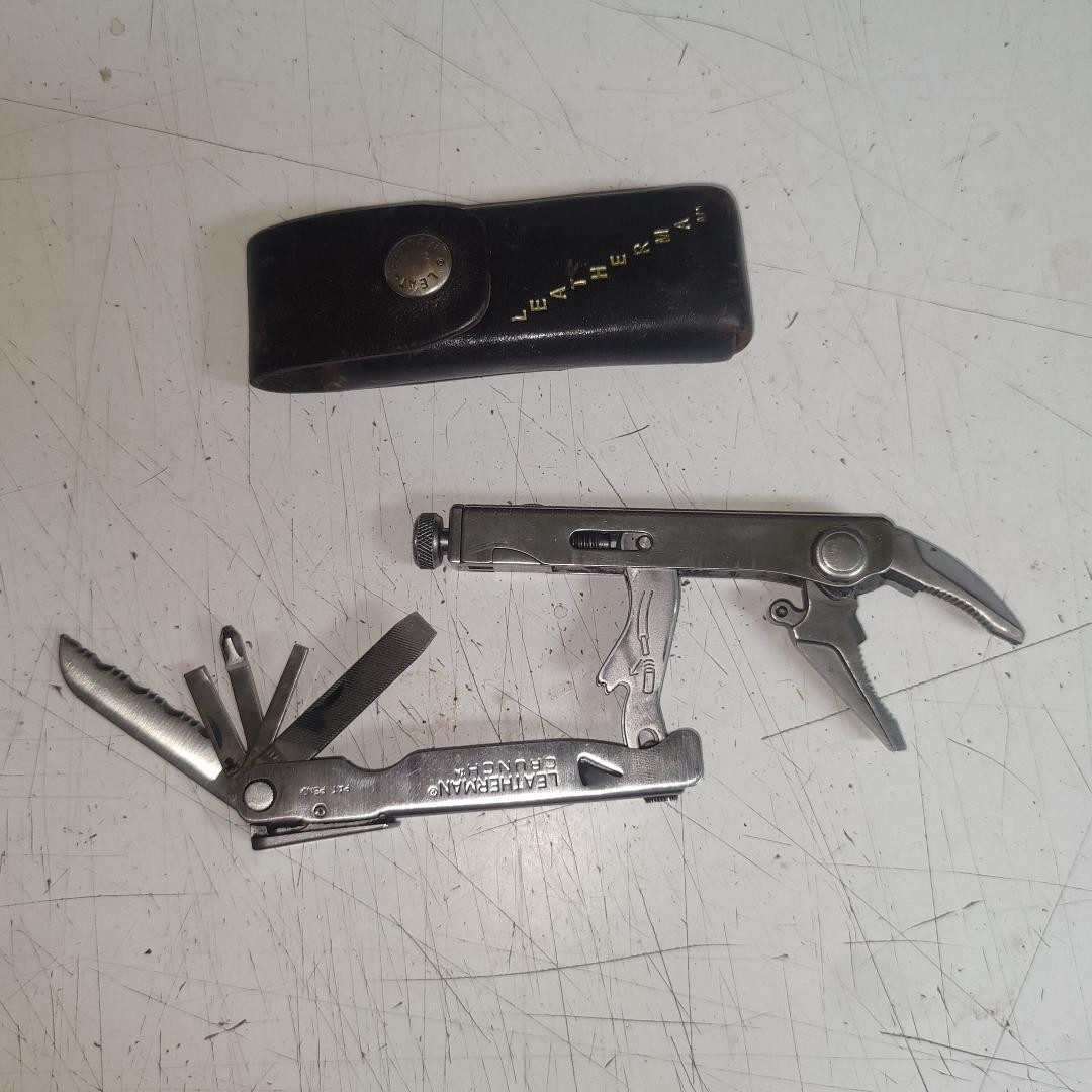 Leatherman Crunch Multitool Locking Adjustable Pliers W/Sheath