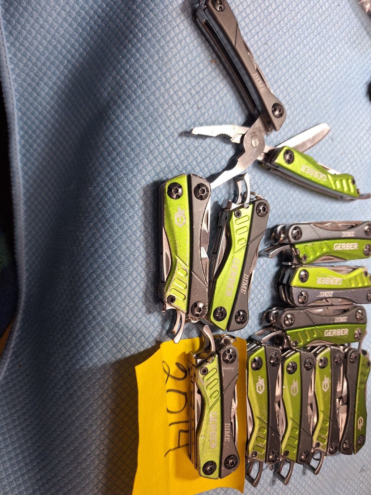 1 Gerber Dime Multi Tool Knife Green now taking large orders LOC 2014