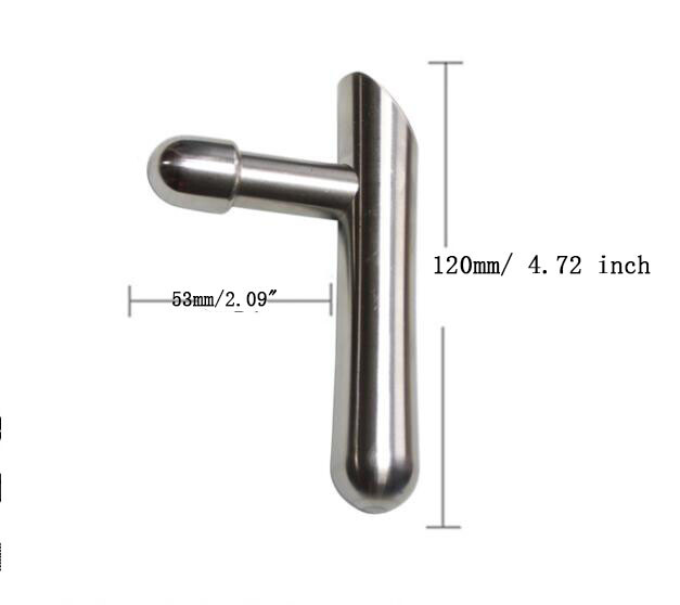 Stainless Steel Cool Stick EDC Outdoor Tool T-shape Bar Outdoor Stick 120MM
