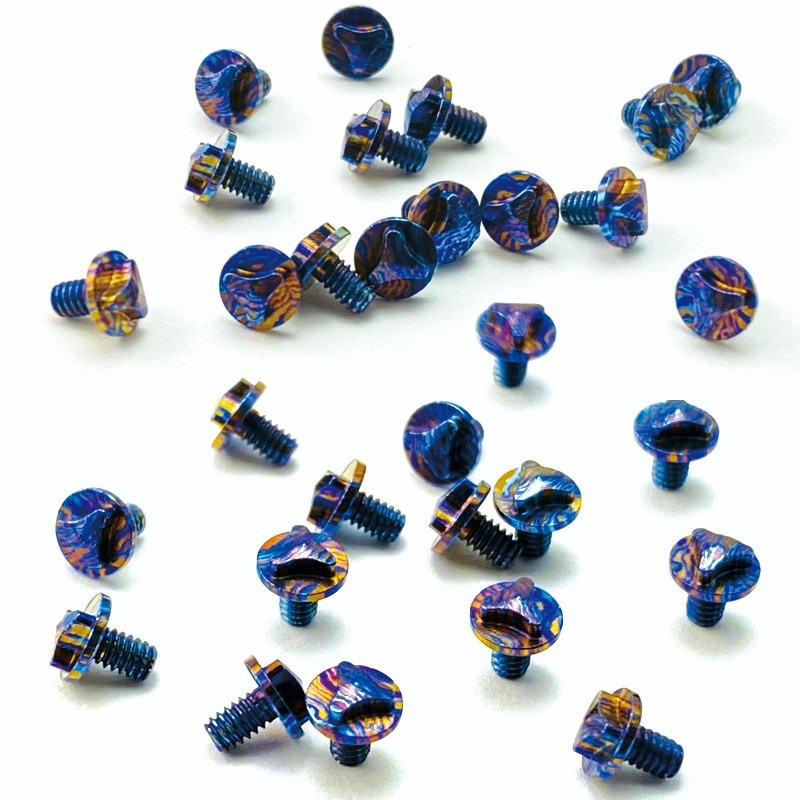 6PCS Timascus Handle Screws for Ultratech UT Style DIY Parts