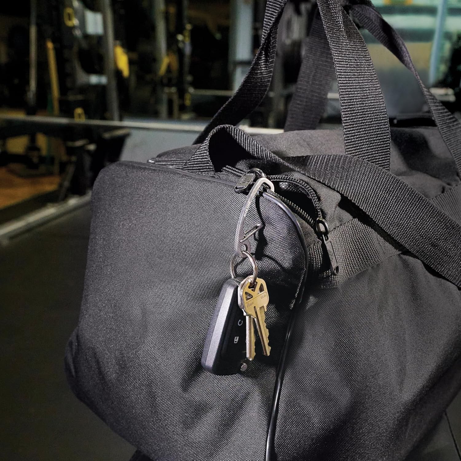 Nite Ize Deep Pocket Key Carabiner Locks onto Pockets and More