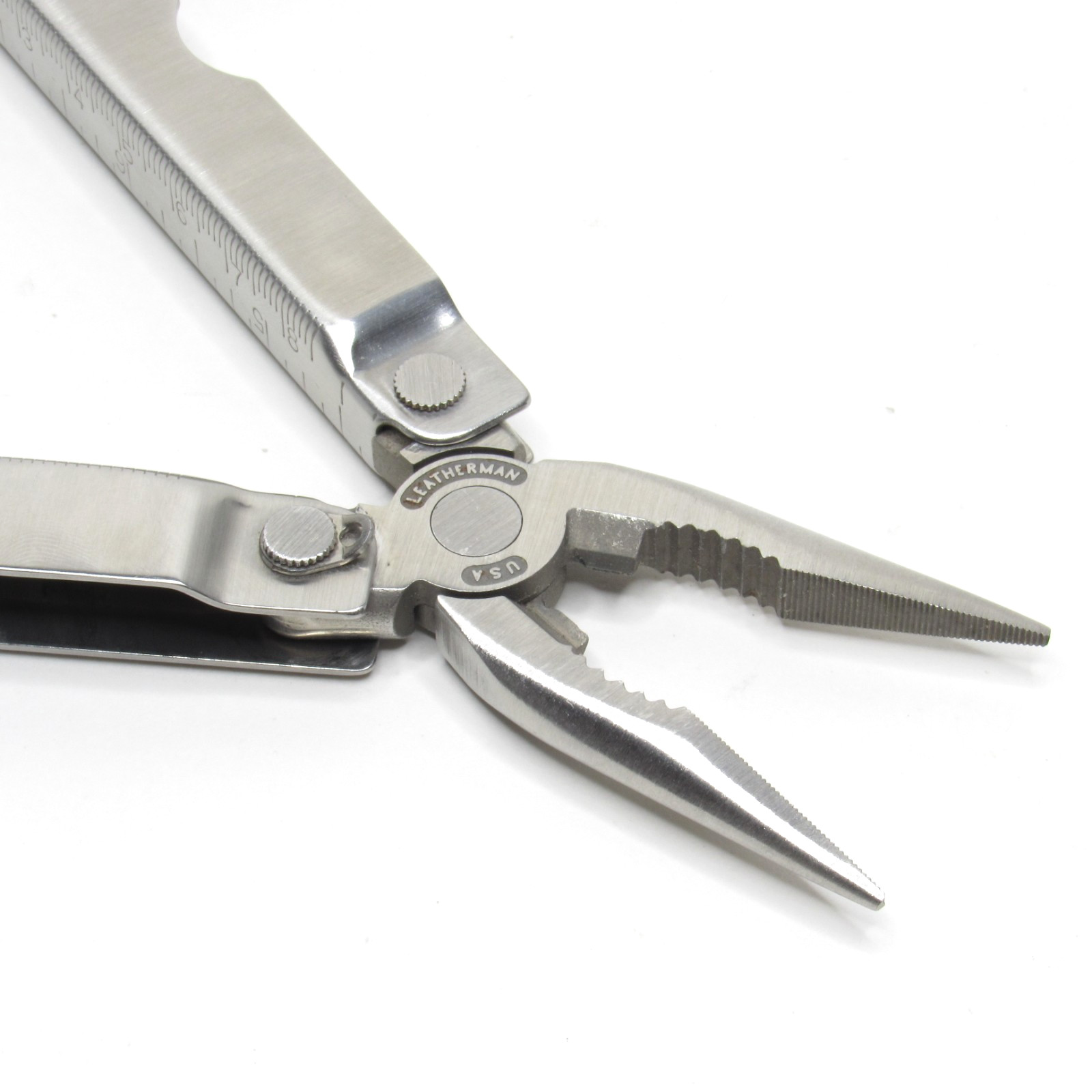 Leatherman Multi Tool w/ Leather Case Cabela’s Portland OR 09/96 Stamp Vintage