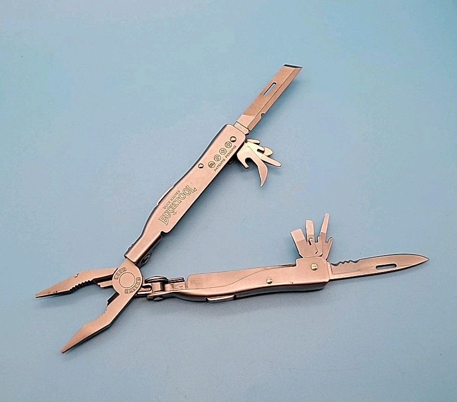Buck Knives Bucktool 360 FL w/ File Multi-Tool w/ Sheath – USA – Retired