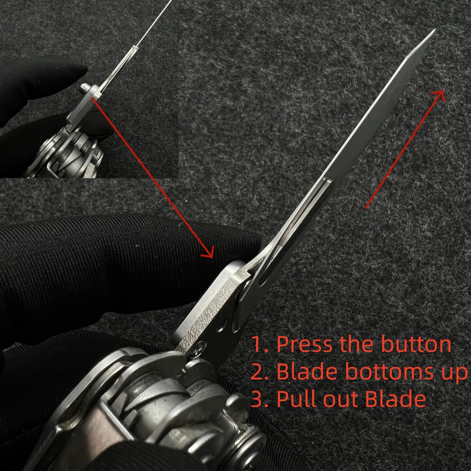 Scalpel Handle with Thumb Grip Fits Surgical Blades No60 for Leatherman Surge
