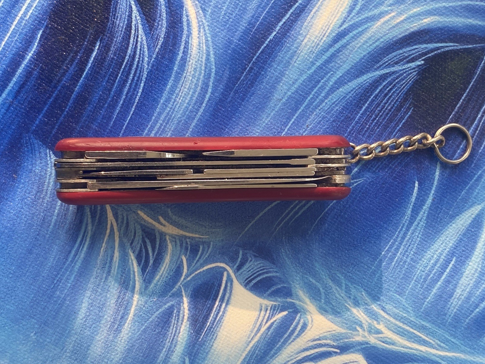 Original 1978 SWISS ARMY KNIFE HANDYMAN by WENGER DELEMONT SWITZERLAND FREE SHIP