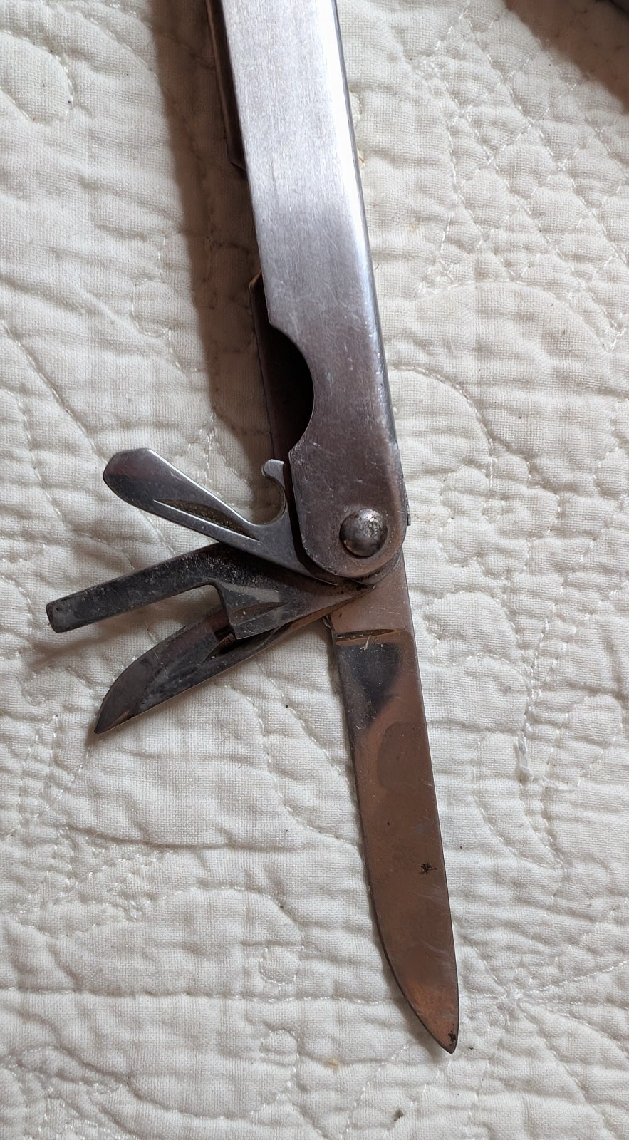 American Camper Multi-Tool with Brown Sheath