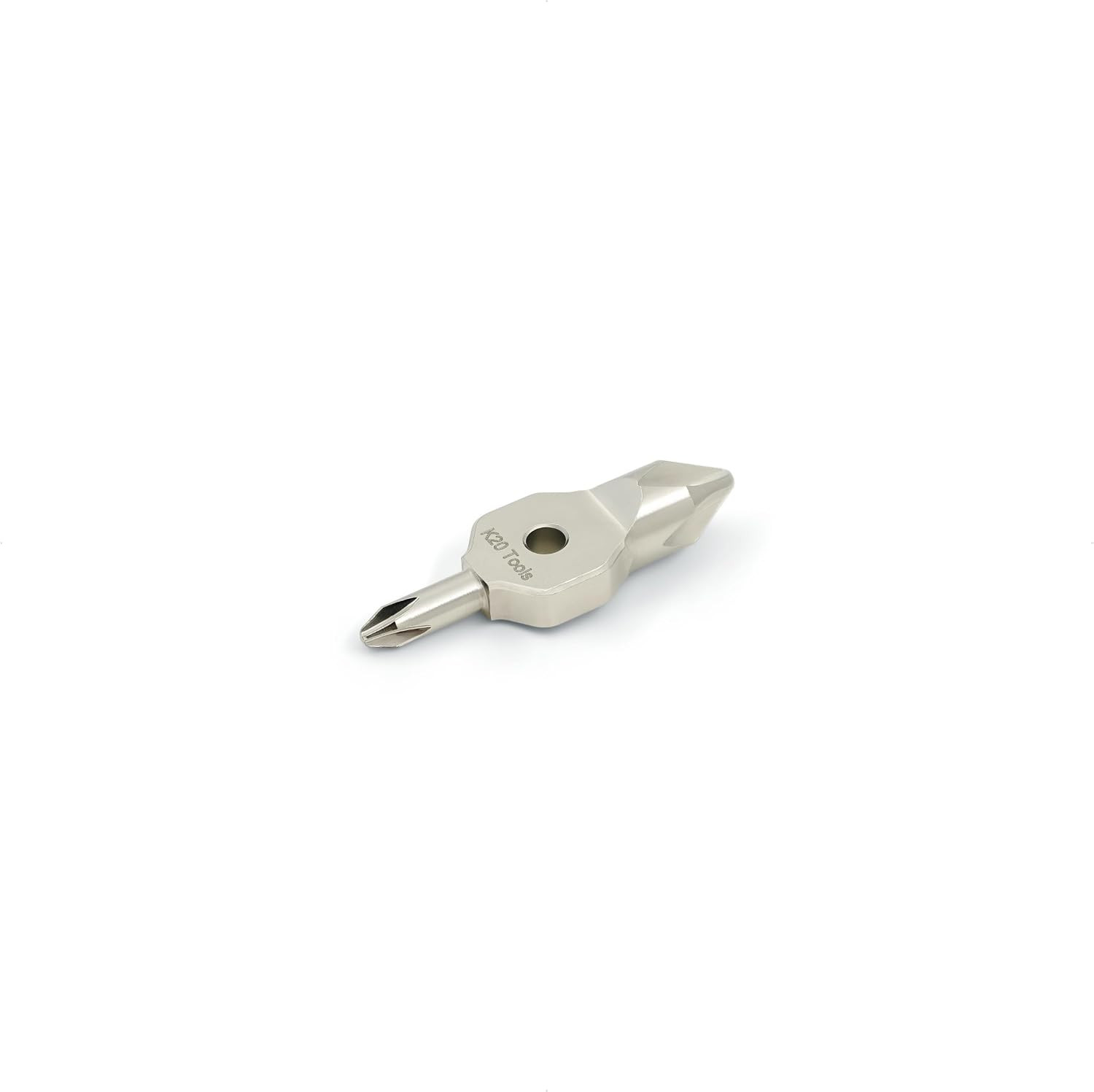 Small Screwdriver Keychain with Phillips Head – Tiny EDC Pocket Tool (P1, P2) Si