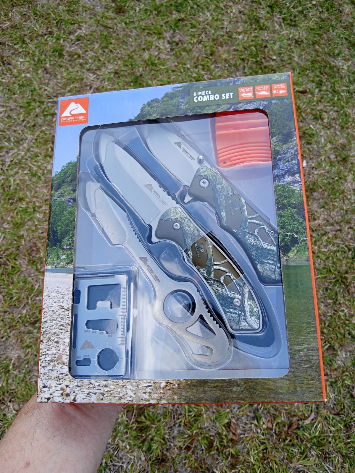 Lot of 3 Ozark Trail 6 Piece Combo Knife 🔪 Sets! Knives And More!