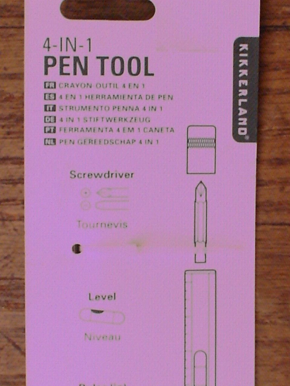 Kikkerland 4-In-1 Pen Tools. Lot of 2. New