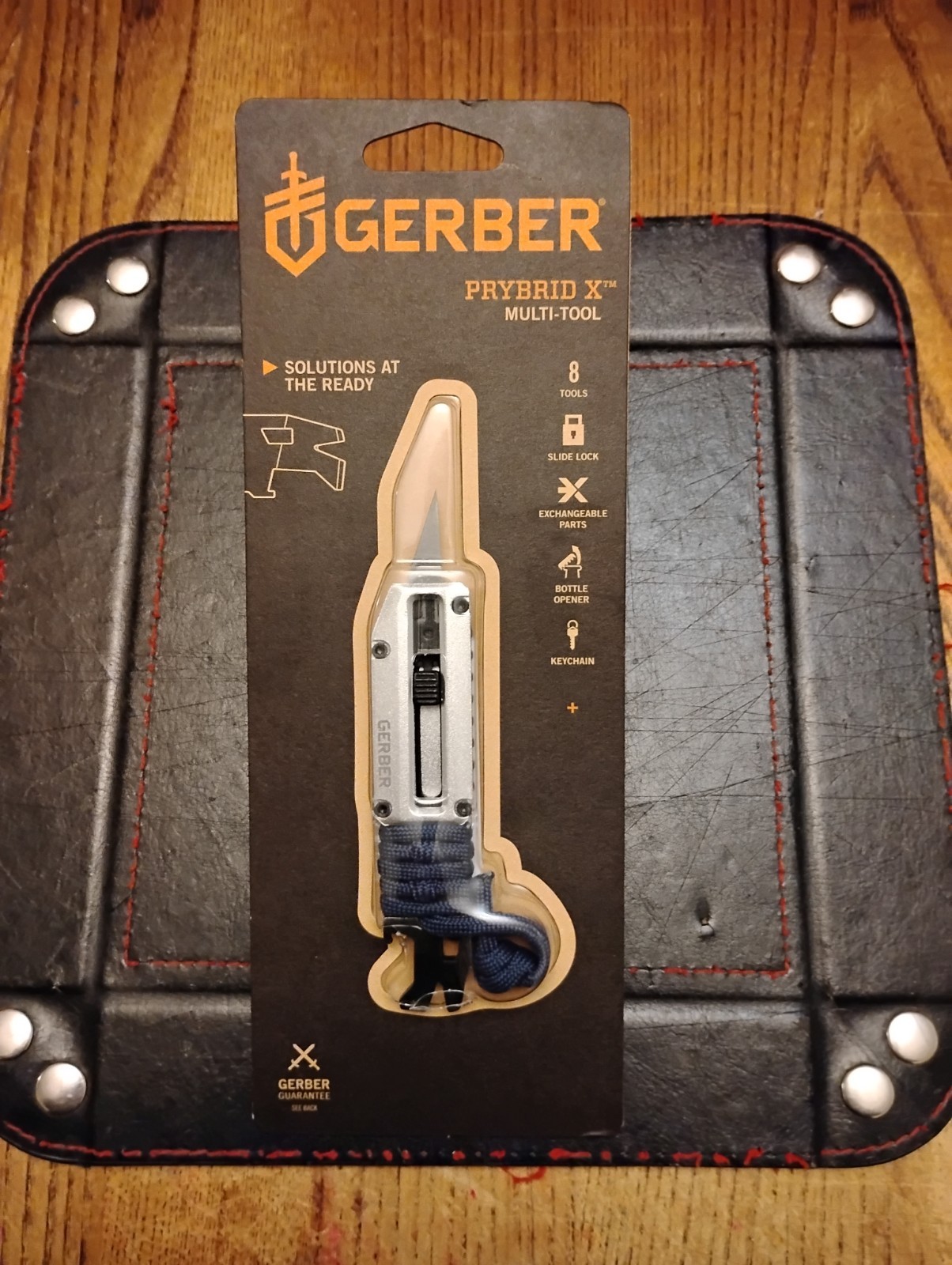 Gerber PRYBRID X Multi-Tool 8 Functions Replaceable Razor Blade 1.7 OZ