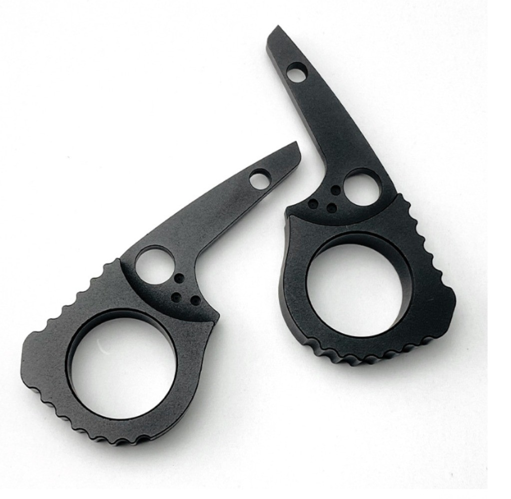 DIY Paramilitary 2 C81 Folding Knife Aluminum Alloy Handle Back Keel Spine Tool