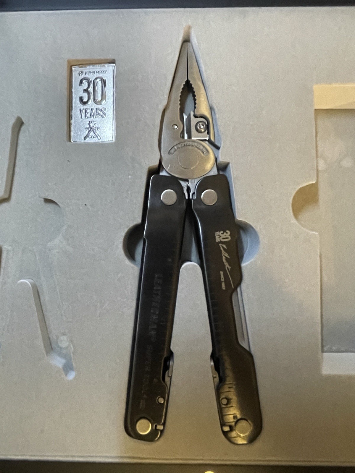 LM141 Leatherman 30th Anniversary Super Tool 300 + Micra In Display Box