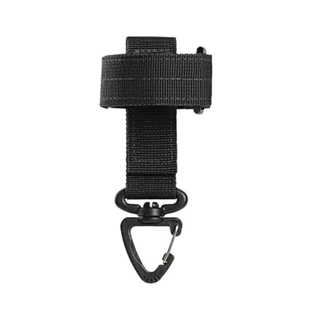 Outdoor Camping Glove Strap Hiking Nylon Ribbon Keychain Tacticals Triangle tool