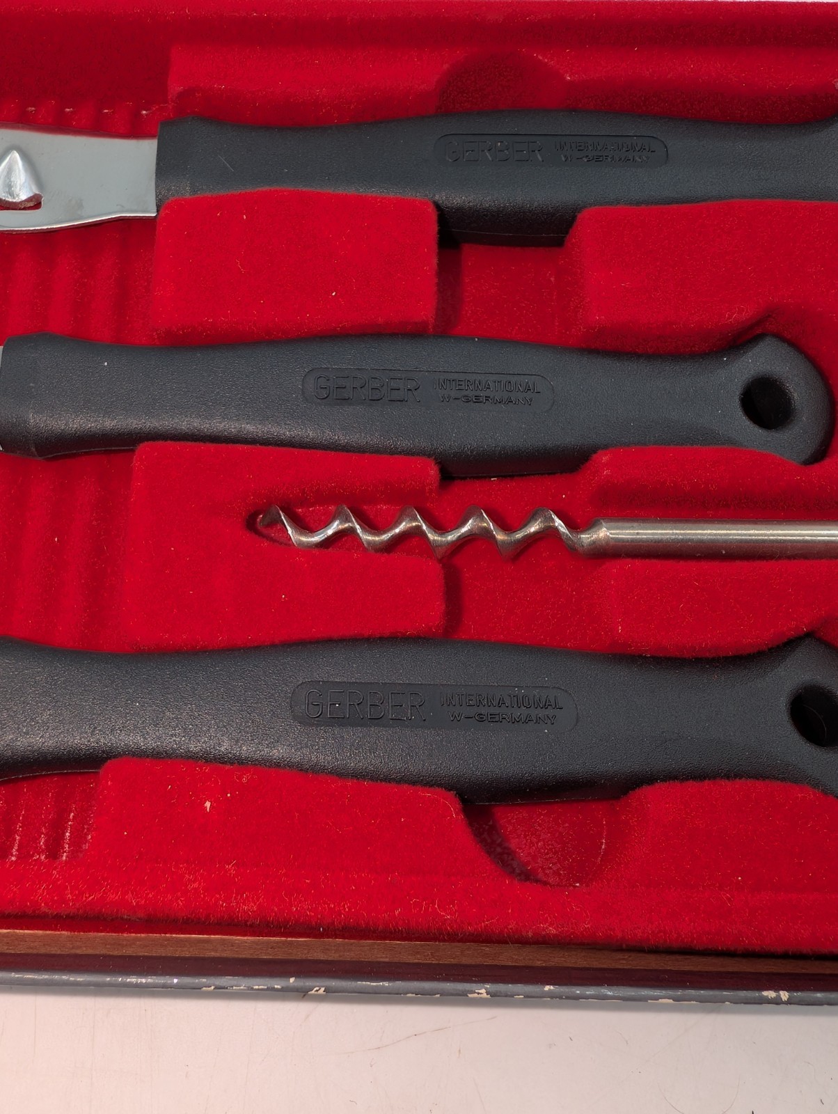 GERBER 3054 Gadget Gift 4pc Bar Set Unused Germany
