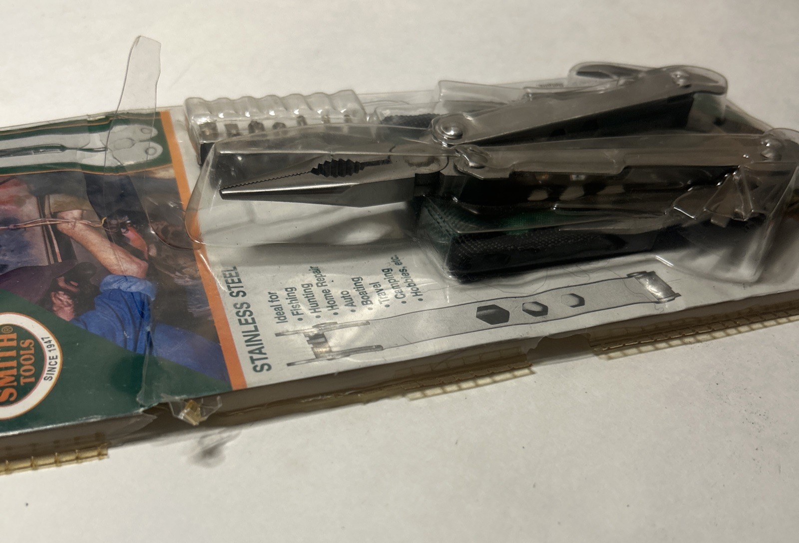 H.B. Tools Stainless Steel Multi Purpose Pliers 20 in 1 with Belt Pouch