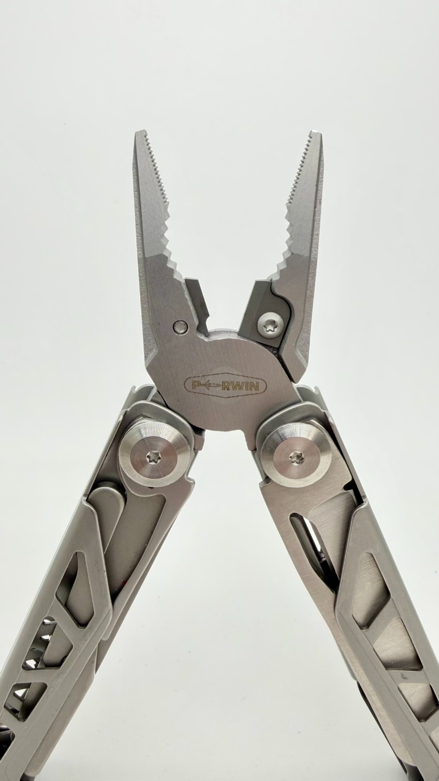 PERWIN 17-in-1 Multi-Tool Pliers Pocket Knife Saw Scissors File Self-Locking EDC
