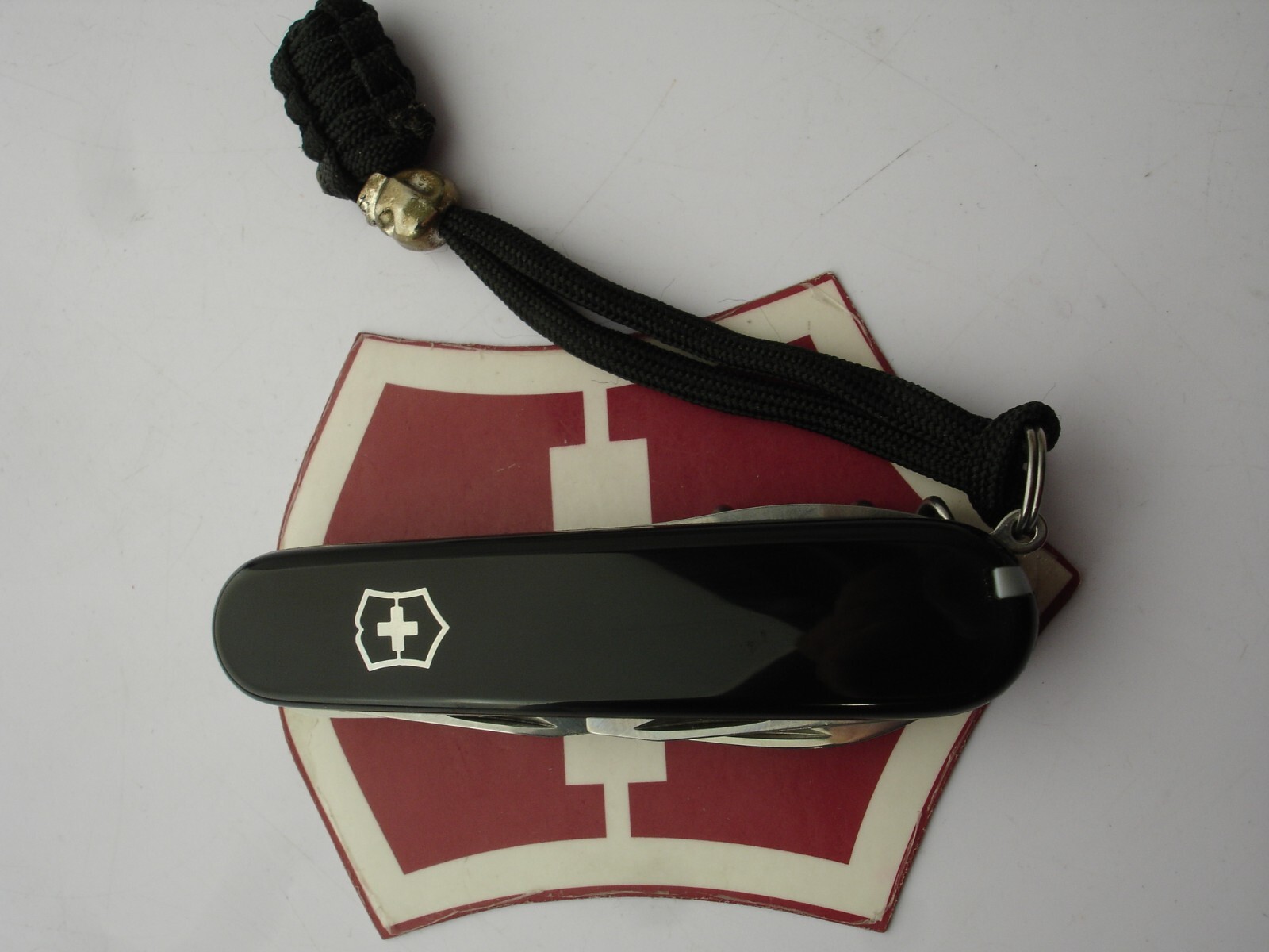 VICTORINOX 91mm BLACK CAMPER 13 FUNCTION EDC OUTDOOR SWISS ARMY POCKET KNIFE